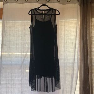 Black Sleeveless Hi-Lo Dress ⭐️ NWT ⭐️